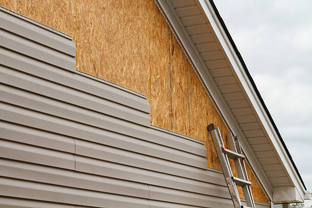 Professional Siding Repair technician working in Struthers, OH
